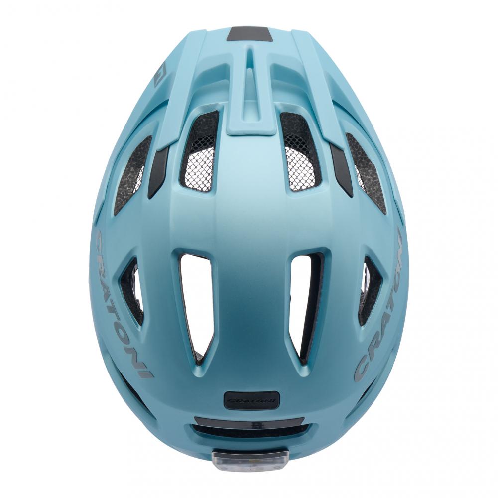 Cratoni Maxster Pro Fahrradhelm Gr. S/M (51-56cm) für Kinder - Sicherer Kinderhelm mit Visier
