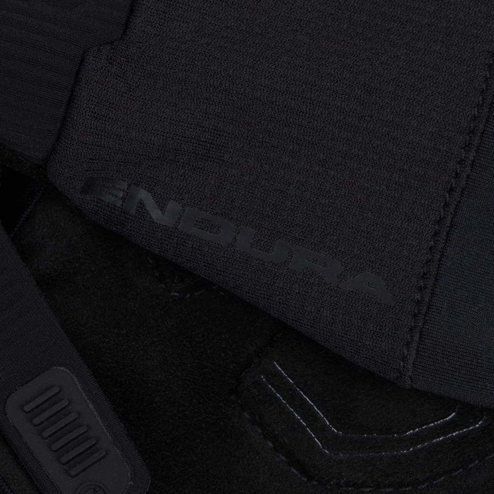 Endura Loop Mitt Radhandschuh Größe S, Black - Halb-Finger, Gelpolster, atmungsaktiv, Klettverschluss