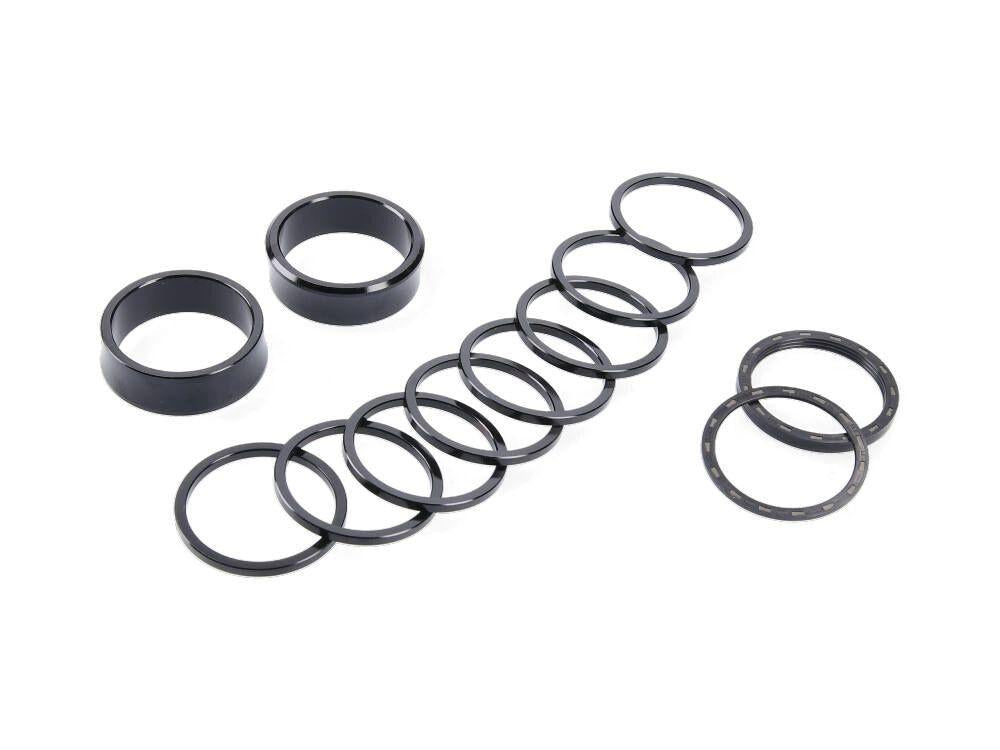 Race Face /Easton Innenlager Spacer Kit, 30mm, schwarz - präzise Kettenlinie für 30-mm-Achsen
