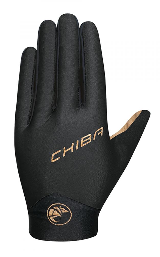 CHIBA Eco Glove Pro Touring - Radhandschuhe schwarz, Größe L, atmungsaktiv & leicht