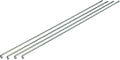 Exal SPEICHE 2MM,GLATT,SILB,250MM,100ST - stabile 2,0 x 250 mm Laufradspeichen in Silber