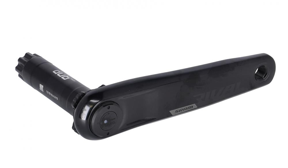 SRAM Rival AXS Kurbelarm links 165 mm Wide 47,5 mm - präzises Powermeter-Upgrade