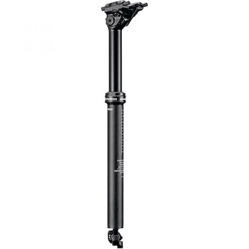 FSA Flowtron XC Vario-Sattelstütze Ø 27,2 × 363 mm Schwarz - 100 mm Hub für XC-Mountainbikes