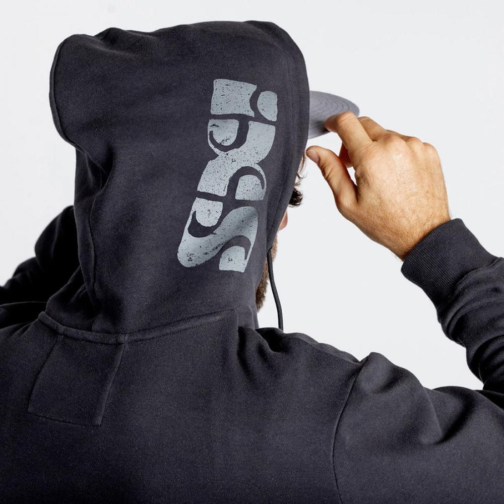 IXS Sports Division iXS Brand organic 2.0 hoodie XL black - nachhaltiger Komfort-Hoodie