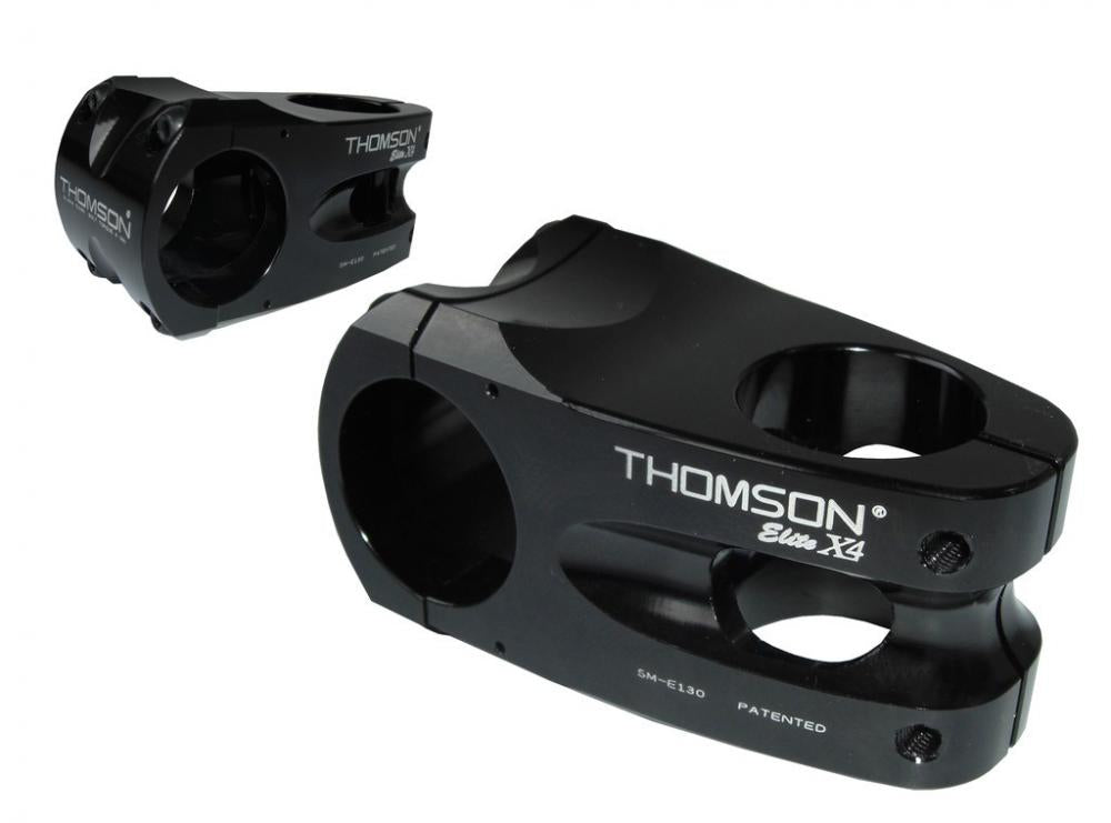 Thomson Ahead Vorbau Elite X4 schwarz 1 1/8" 0° 50mm 31,8mm Lenkerklemmung.