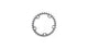 Stronglight Kettenblatt 46 Zähne silber - 110mm Lochkreis BCD für Rennrad