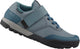 SHIMANO Fahrradschuhe GE500W Damen MTB SPD 39 Blau - Trailschuh für Flat- und Klickpedale
