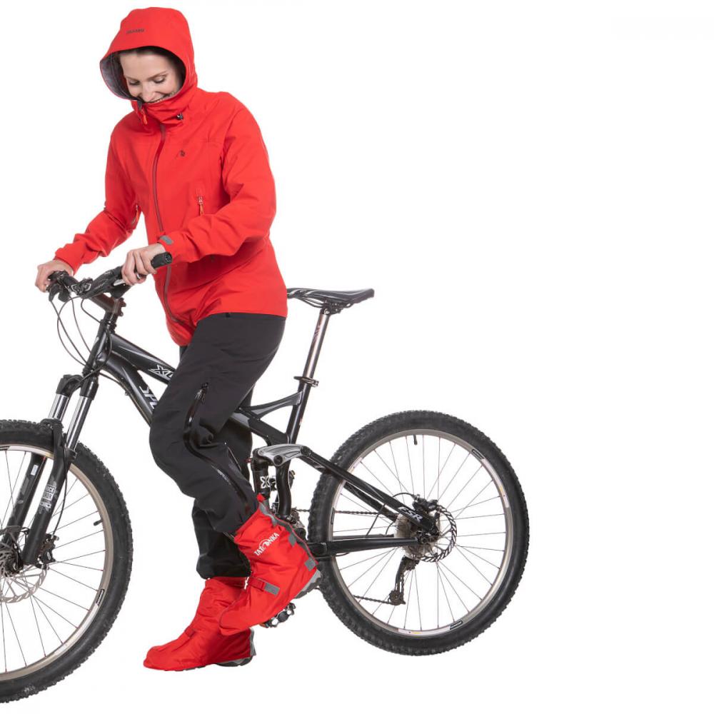 Tatonka Velo Gaiter - Fahrradgamaschen Unisex Größe S mit leichtem Spritzschutz