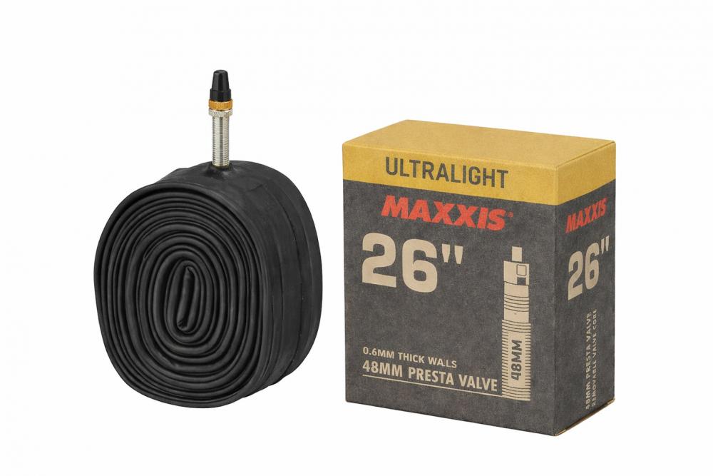 Maxxis Schlauch 26x1.90-2.125" 47/57-559 UltraLight SV 48mm