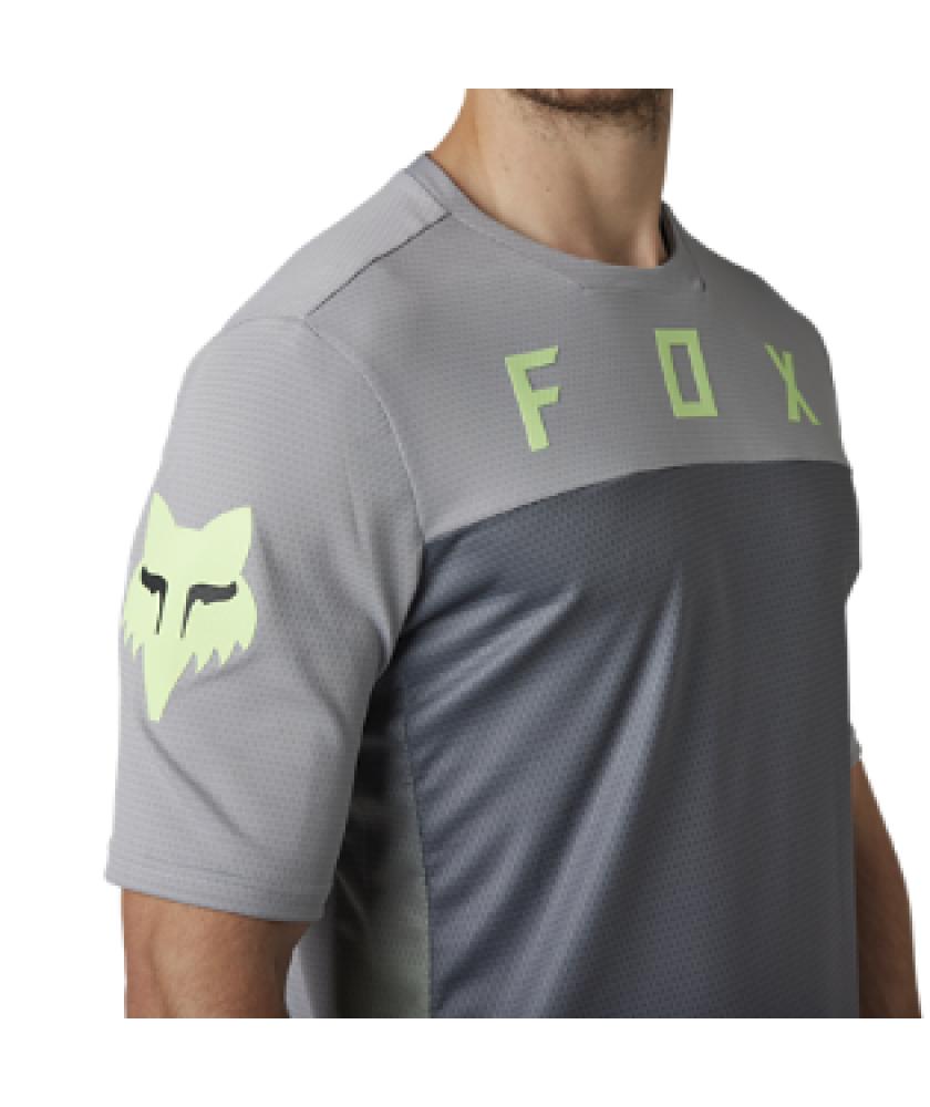 FOX Jerseys DEFEND SS JERSEY CEKT Black/Grey Größe S