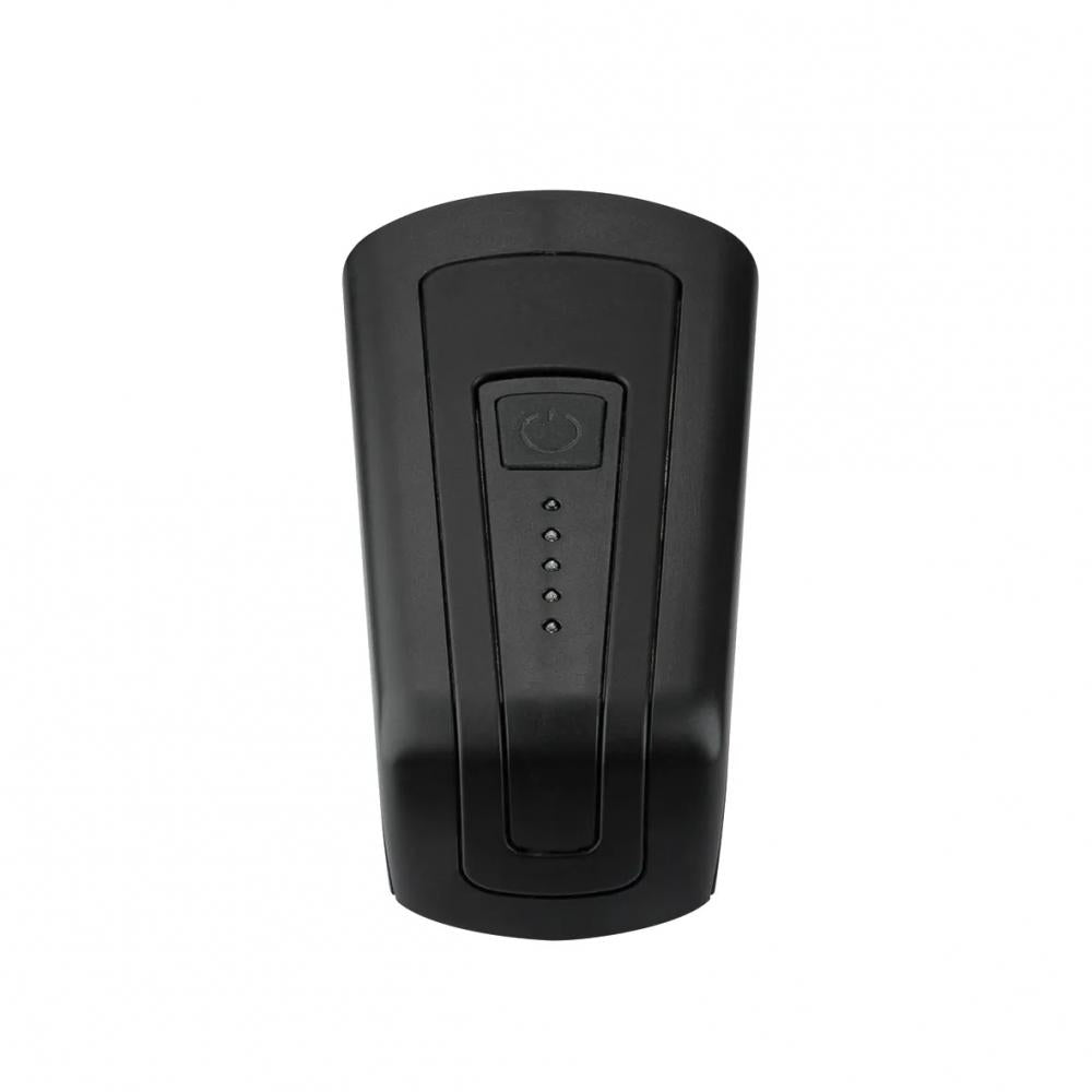 Axa DWN FRONT 100 Frontleuchte 100 Lux Schwarz - USB-C wiederaufladbar - Scheinwerfer