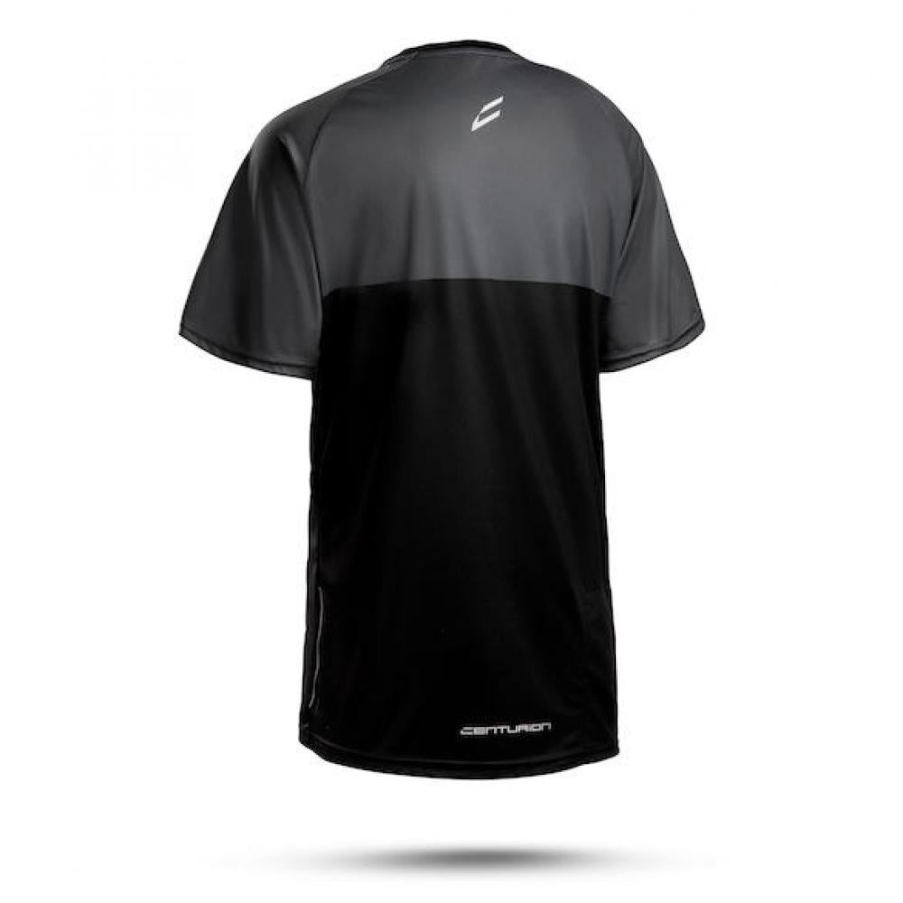 TRIKOT MTB kurz M Schwarz - atmungsaktives MTB-Trikot für Trail & Tour
