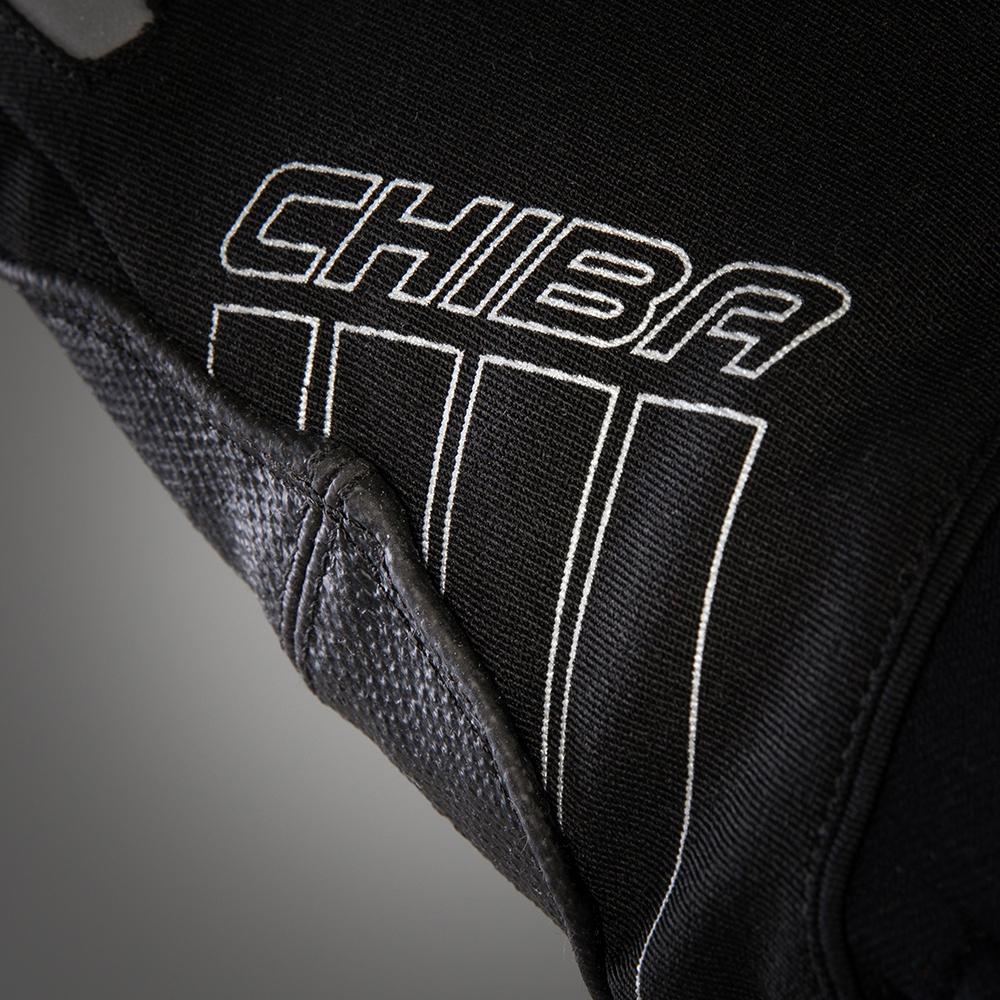 CHIBA Warm Winter - wasserdichte Winter-Radhandschuhe schwarz, Größe L