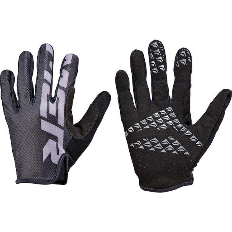 Merida Handschuhe TRAIL schwarz/grau L Schwarz/grau - atmungsaktiver Grip für Trail & MTB