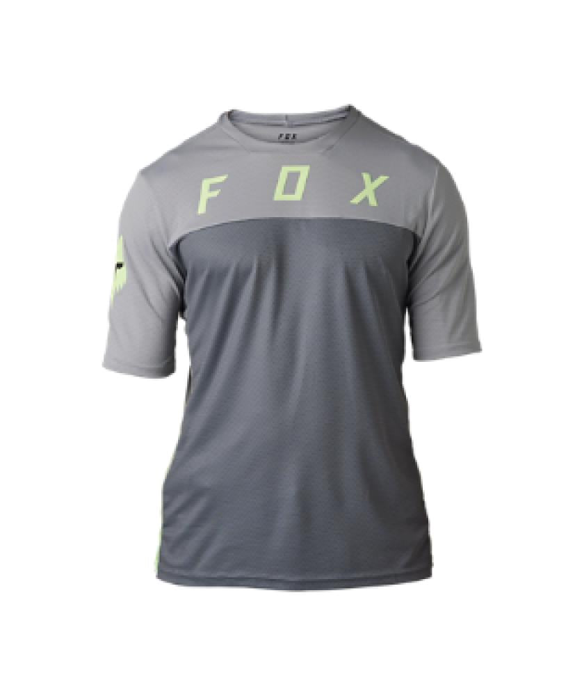 FOX Jerseys DEFEND SS JERSEY CEKT Black/Grey Größe L