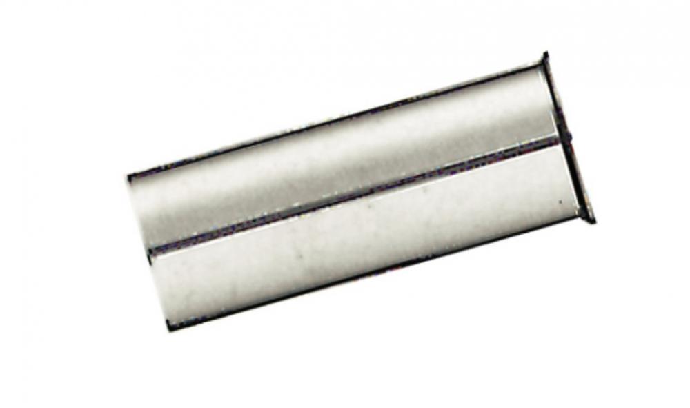Reduzierhülse A-Head 25,4/28,6mm für Fahrrad-Vorbau (1 1/8") und Gabel (1"), silber, 40mm Höhe