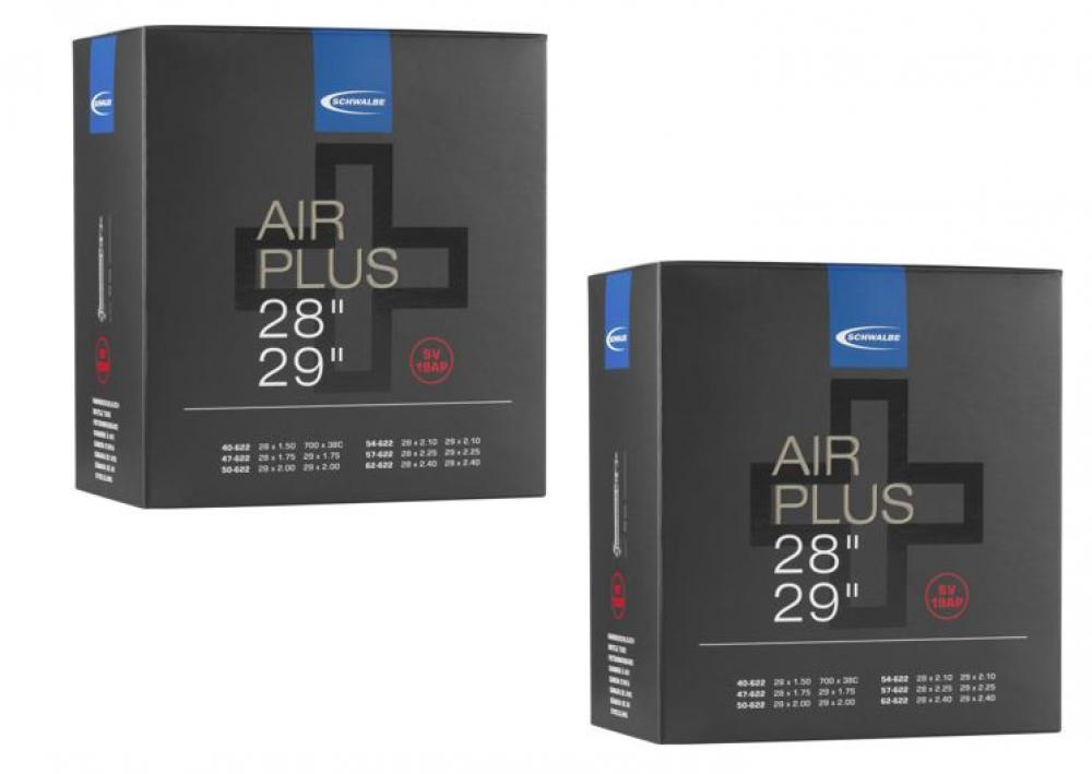 Schwalbe 2x Schlauch SV19AP Air Plus 28/29" x1.50-2.40" 40/62-622 SV 40mm