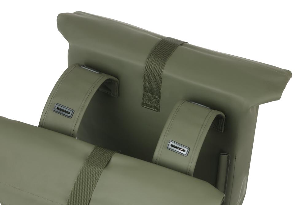 Basil Doppelpacktasche City moss green 12x29x30 cm 28 bis 32l