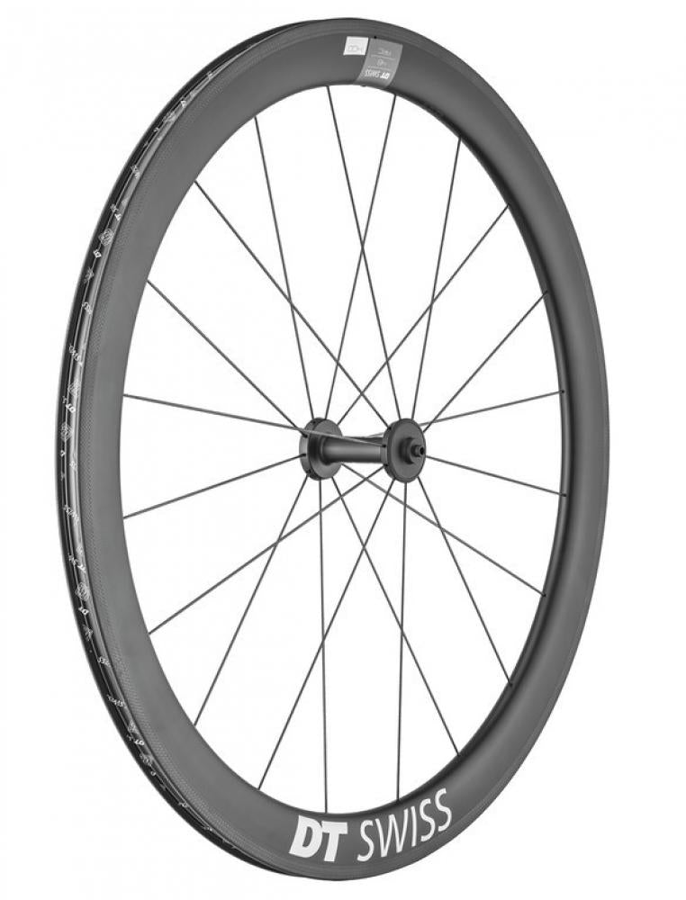 DT Swiss Laufrad ARC 1400 Dicut 48 622 x 17 mm schwarz - aerodynamisches Carbon-Vorderrad