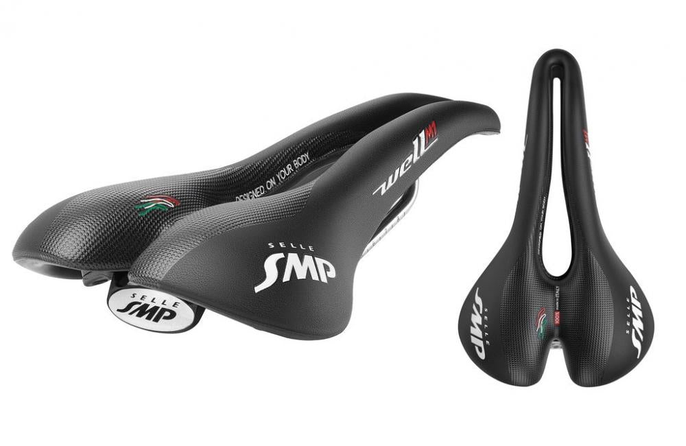 Selle SMP Well M1 Fahrradsattel schwarz Unisex 2020, ergonomisch geformt, 279x163mm.