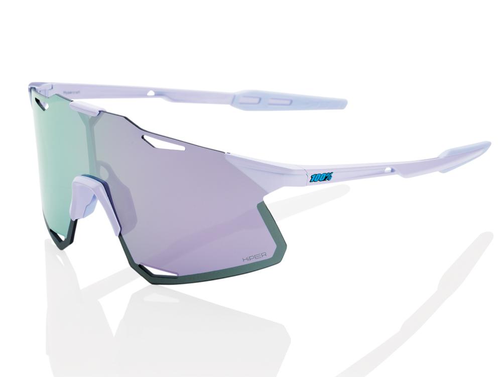 100% Hypercraft - HiPER Lens unis Polished Lavender - ultraleichte Performance-Sportbrille