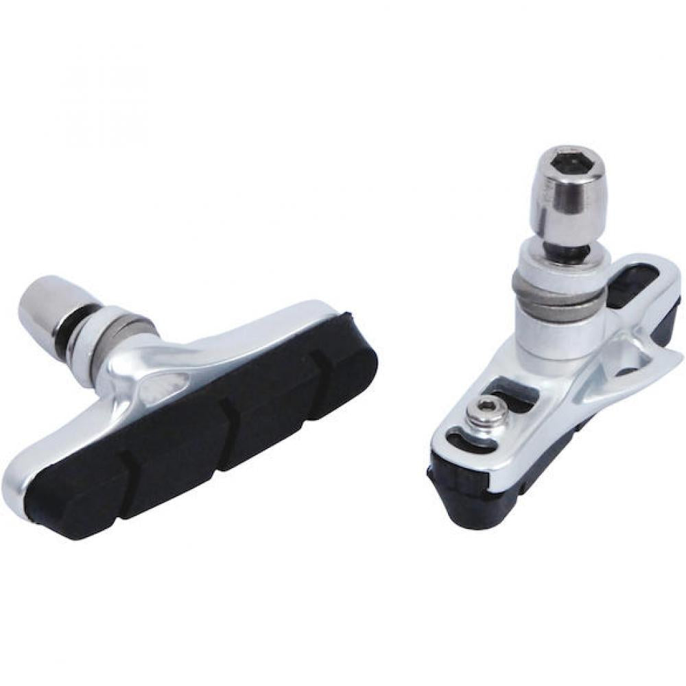 Jagwire Cross Pro Cartridge Bremsschuhe V-Brake 48g Silber - Optimale Bremsleistung