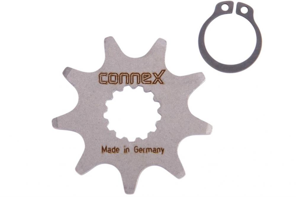 Connex E-Bike Ritzel 9 Zähne für Panasonic Motoren, verstärkt, Made in Germany, mit Sicherungsring.