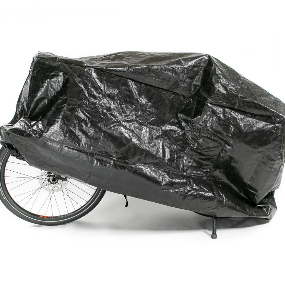 Haberland Fahrrad-Garage schwarz - robuste Abdeckung für optimalen Wetterschutz