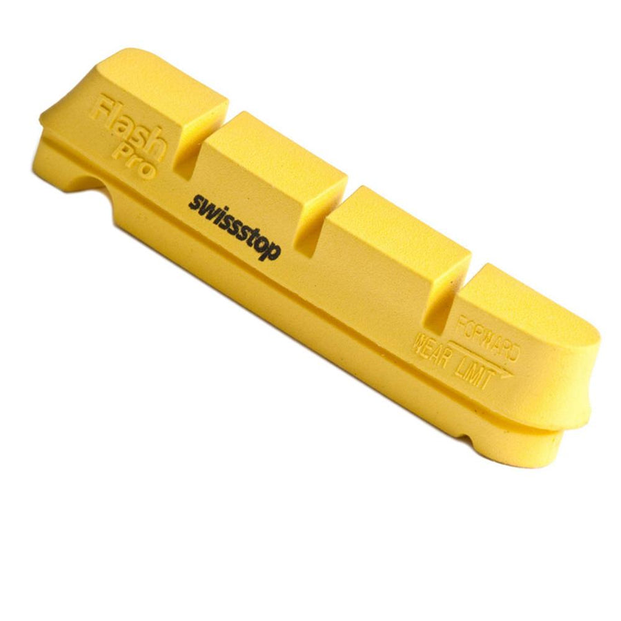 SwissStop Flash Pro Yellow King Bremsbeläge für Carbonfelgen Gr. 44 - Hochleistungsbeläge