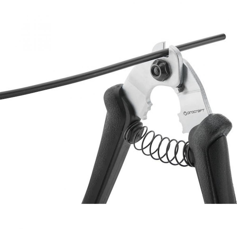 Procraft Werkzeug Kabelzange Advanced Größe Universal Schwarz/ Silber - präzises Schneiden & Crimpen
