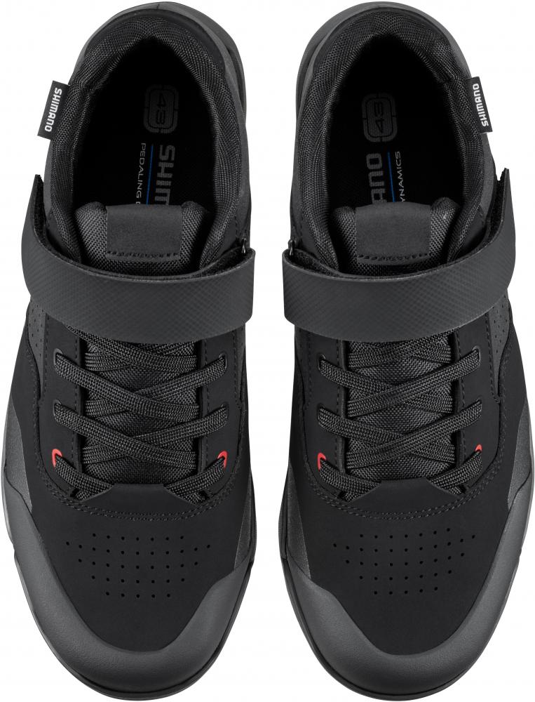SHIMANO Fahrradschuhe GE700 MTB SPD Herren/Damen Typ Fahrradschuhe 44 Schwarz