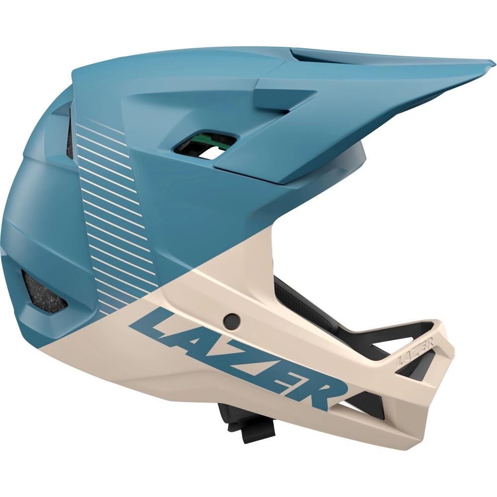 LAZER Helm Chase KinetiCore Matte Sandstorm (M) - Fullface-Schutz für anspruchsvolle Abfahrten