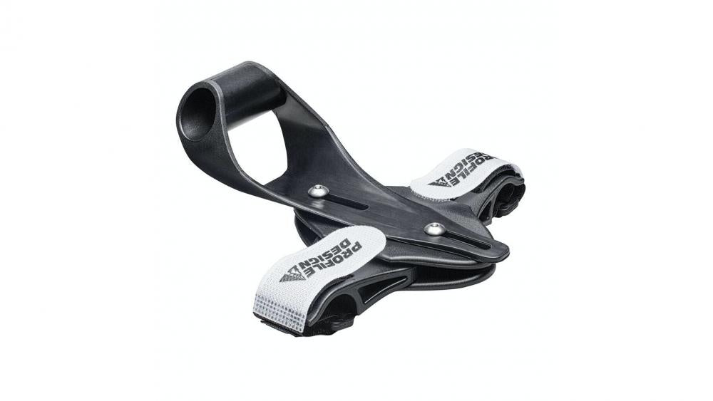 Profile Design Aero HC Bracket Kit - Aerodynamische Halterung für HC-Trinksystem, Breite 85-120 mm, integrierter Computer-Mount