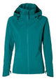 Basil Skane Damen Regenjacke teal green S - atmungsaktiv & wasserdicht (10.000 WP/MVP), T-Fabric mit DWR-Beschichtung, taillierter Schnitt, reflektierend & helmtauglich