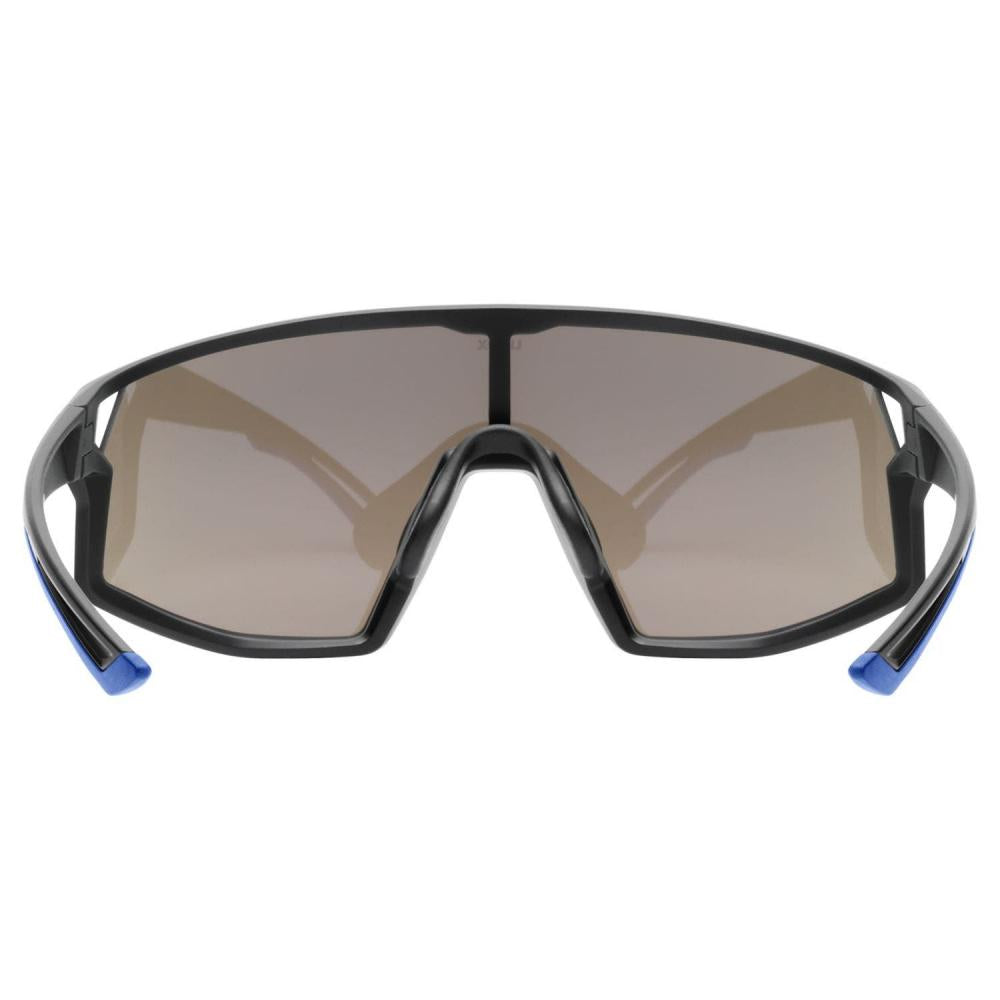 uvex Skyryse Black Matt - Mirror Blue Sportbrille, Einheitsgröße