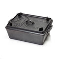 Petromax Kastenform k8 mit Deckel, 5,5 l Gusseisen, für Brot, Kuchen, Aufläufe, Deckel als Grillpfanne nutzbar, sofort einsatzbereit