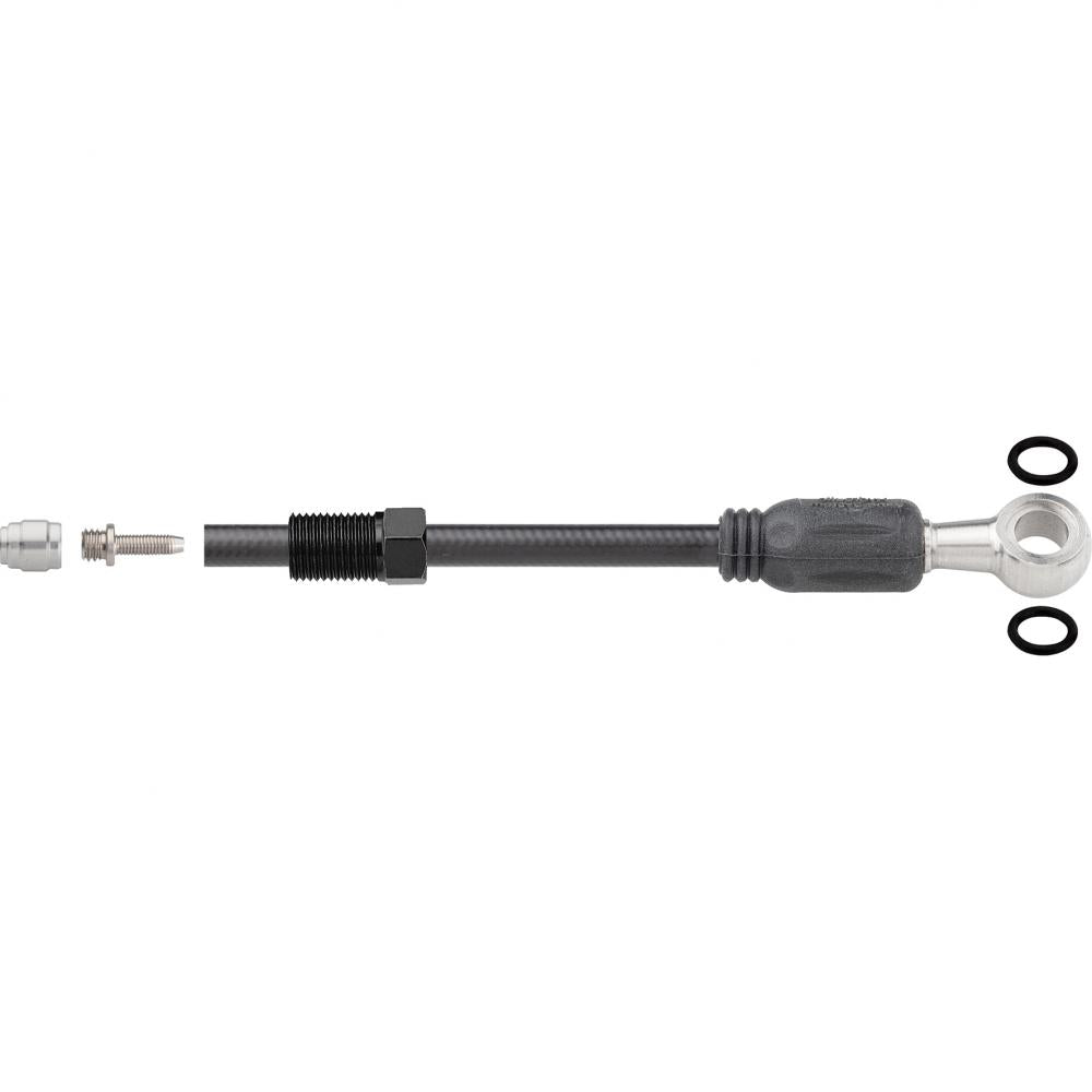 Jagwire Bremsleitungsset Sport Hydraulic für DOT 2000 mm Schwarz - zuverlässige Bremsperformance