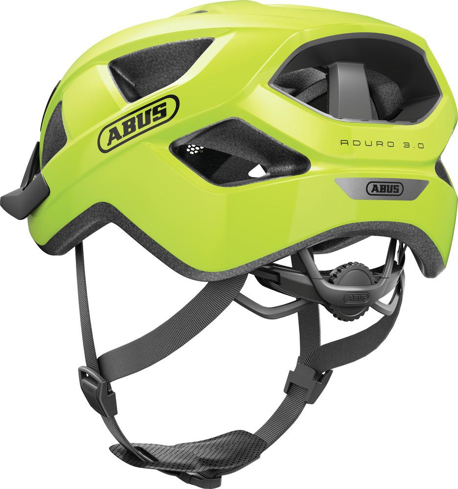 Abus Fahrradhelm Aduro 3.0 L=58-62cm signal yellow
