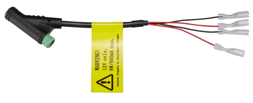 WIRING ELE WIRING - Adapter - SL SYSTEM Y-SPLITTER FOR WIRED LIGHTS (NO FUSE) (12V / 8W / 650mA)