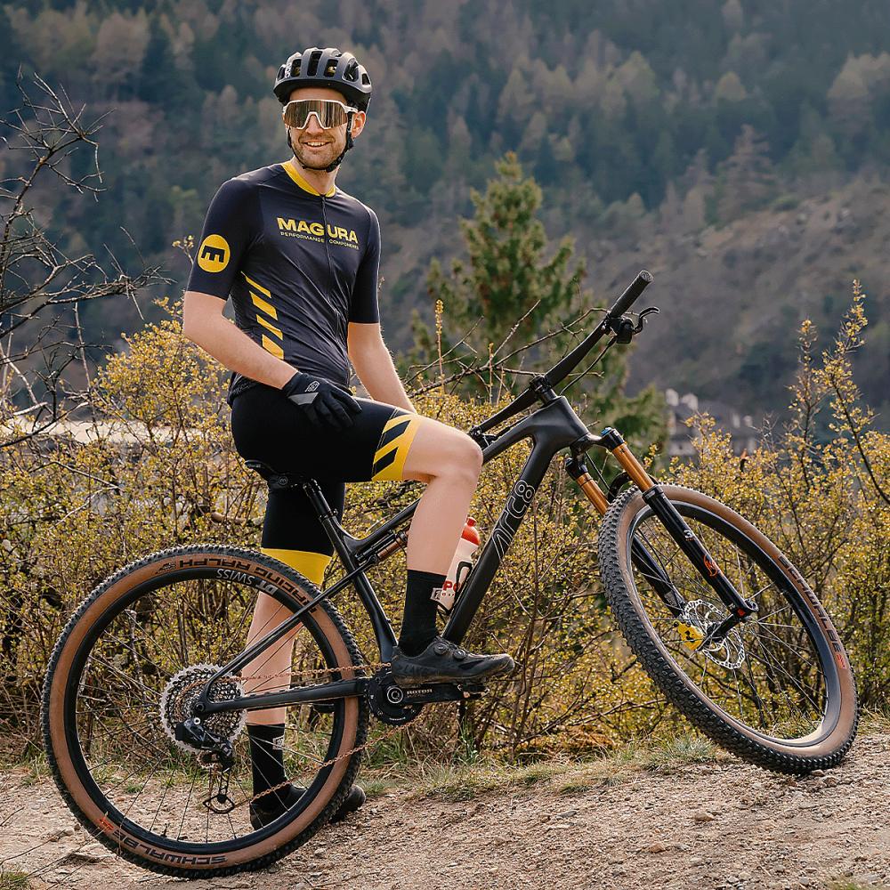 MAGURA Black Endurance Jersey highfivemtns, XXL Black - atmungsaktives Performance-Trikot