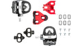 LOOK Indoor Dual Klickpedale - Composite, Delta & SPD kompatibel, silent-float, R/L Markierung, inkl. Cleats