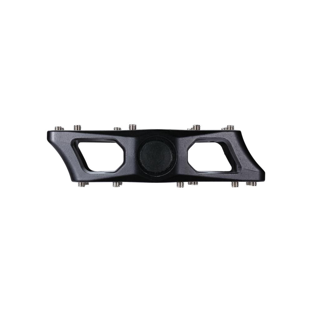 BBB Cycling BBB Pedale MountainHigh matt schwarz - robustes Aluminium-Plattformpedal für Trail und Alltag