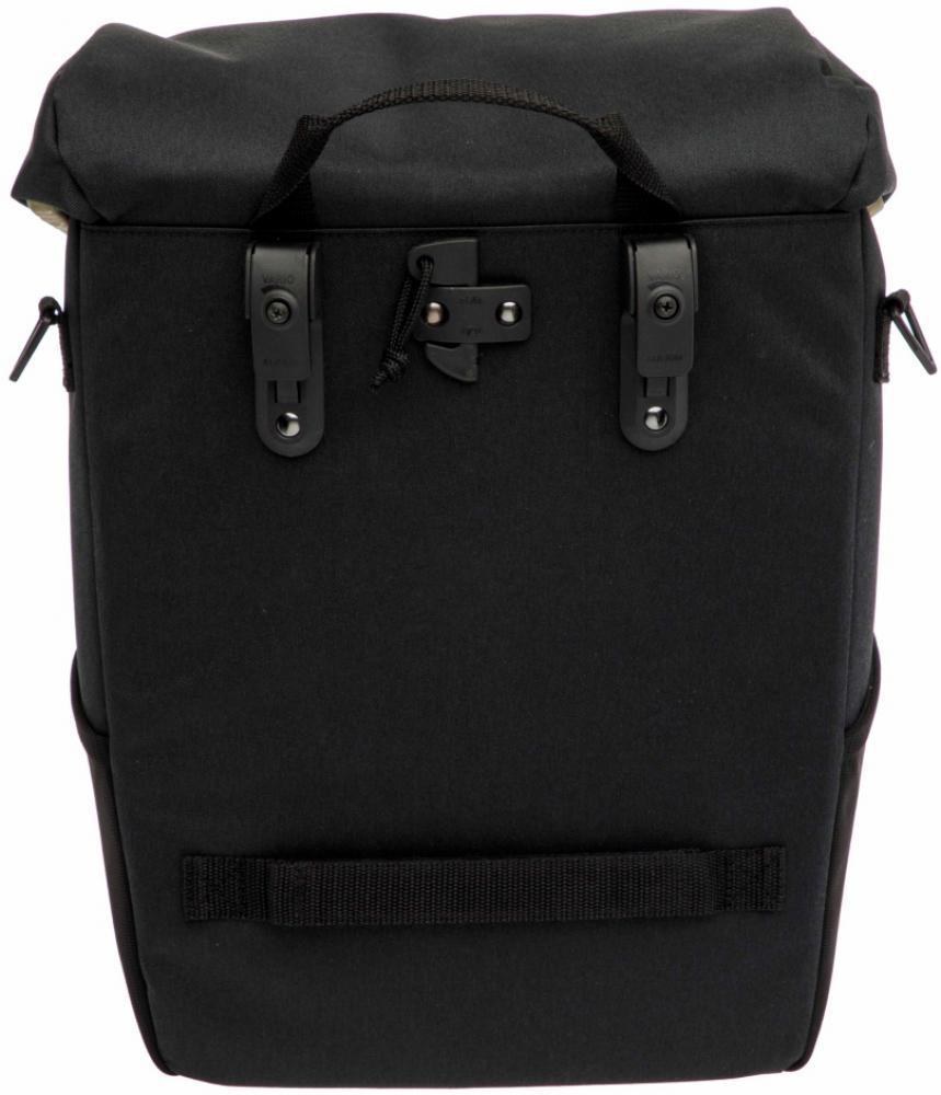 New Looxs Radtasche Sports Black 18 l Black - wasserdichte Einzeltasche für Alltag & Tour