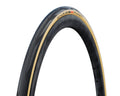 Schwalbe PRO ONE TT Rennrad-Faltreifen 700x25C TLE, schwarz mit beiger Seitenwand, ADDIX Race.