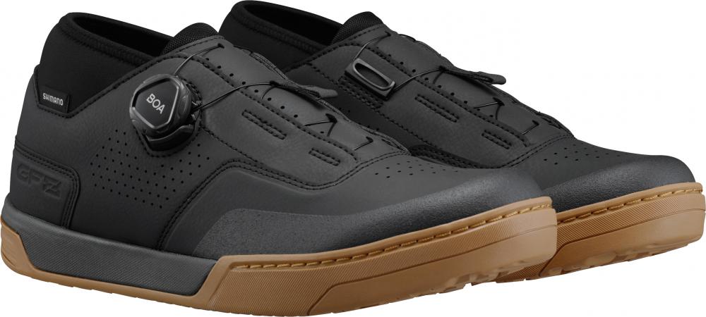 SHIMANO Fahrradschuhe GF800 Herren/Damen MTB FLATPEDAL Größe 39 Schwarz