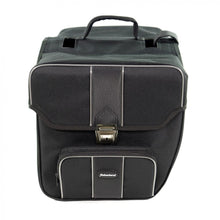 Haberland Doppeltasche 31l Safe schwarz - geräumige, sichere Fahrradtasche für Alltag & Tour