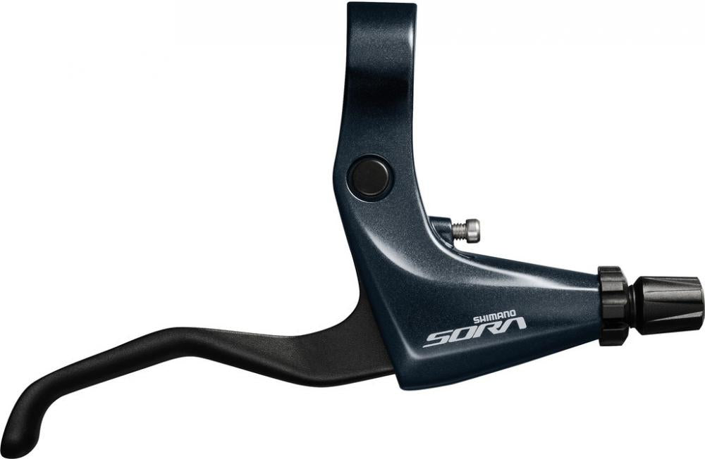 SHIMANO Bremshebel SORA BL-R3000 Rechts Bremshebel für Rennrad Felgenbremsen, dunkelgrau.