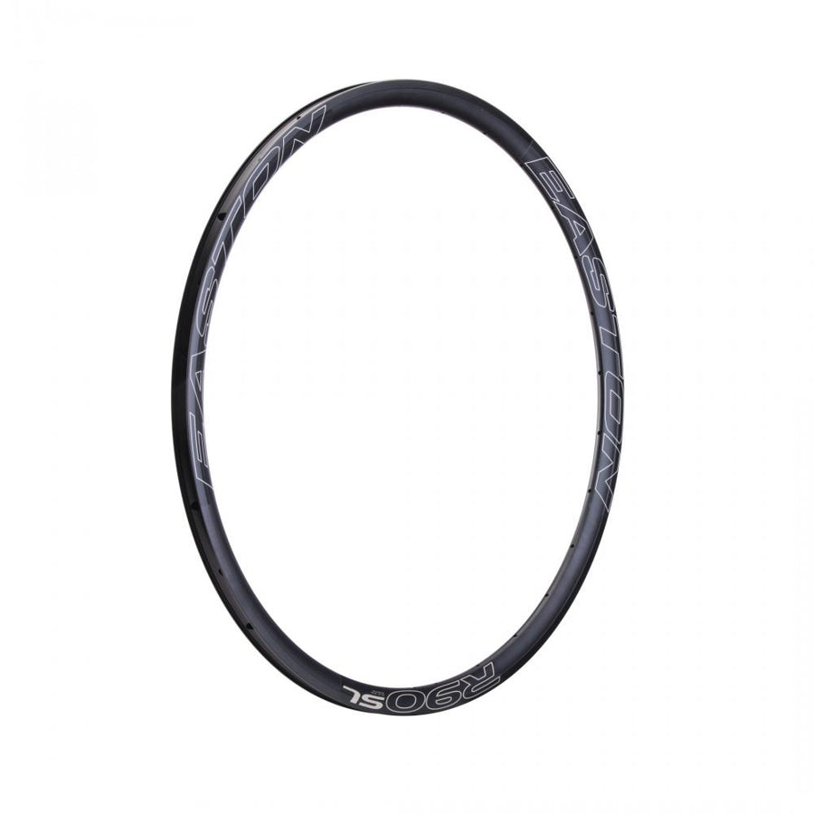 Easton R90 SL Aluminium Felge 700C 28 Loch schwarz - leichte Performance-Felge für Rennrad-Laufräder