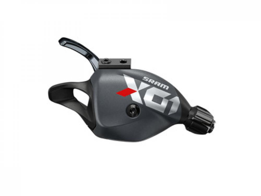 SRAM Trigger X01 Eagle schwarz-rot - Präziser 12-fach Schalthebel für maximale Kontrolle