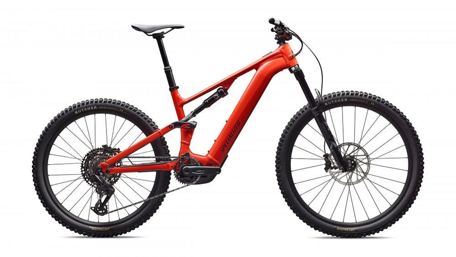 LEVO ALLOY G4 NB E-Bike - Dark Orange/Deep Lake - Größe S6 - E-Mountain Bike